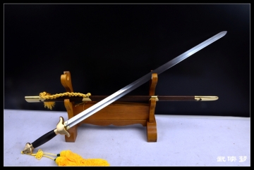 标准武术用剑【花纹钢版】