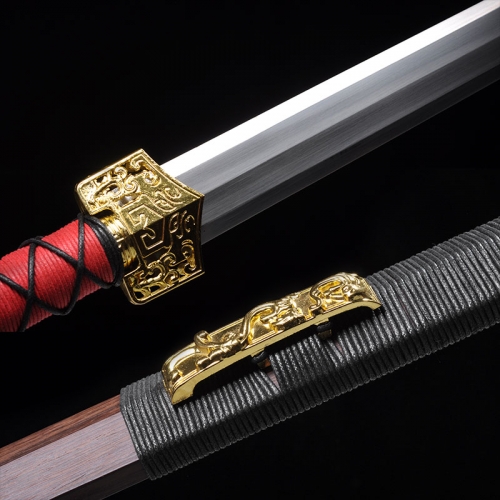锰钢八面汉剑|超值龙泉剑|高碳钢