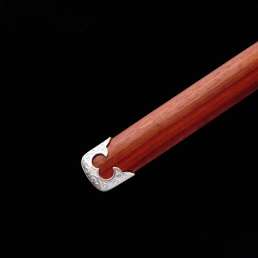 游龙红木简装唐刀|高碳钢|唐刀